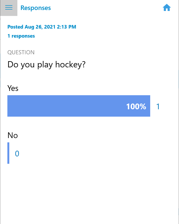 Poll Responses
