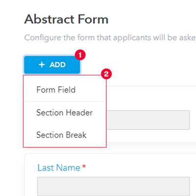 Add a Form Field