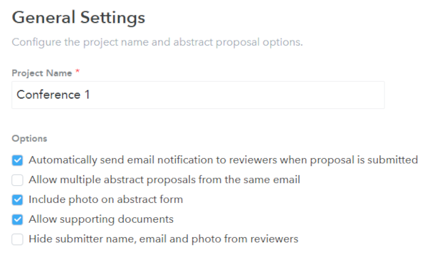 Proposal Submitter Information
