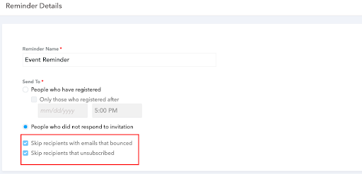 Configure Additional email settings
