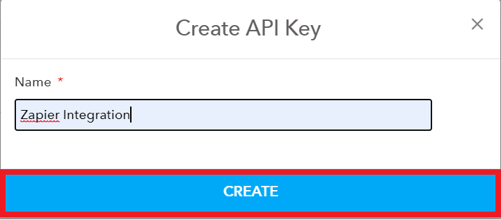 Name API key