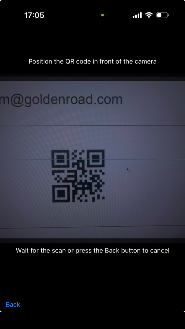 Scan the QR Code