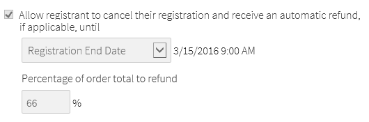 Event Refunds