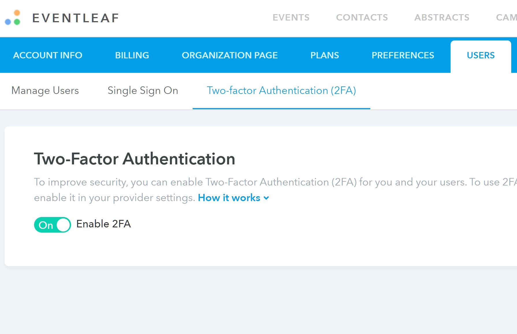 ELO Multi-Factor Authentication